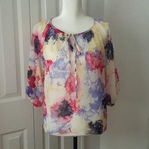 D.F.A. New York Sheer Blouse